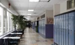 Calgary Academy & Calgary Collegiate - Hallway adjacent to our courtyard on the high school side 