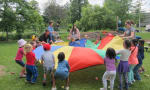 Bishop Hamilton Montessori School - Casa front playground 