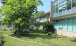 Bishop Hamilton Montessori School - Front of school and playgrounds 