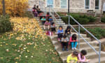 Richmond Hill Montessori Private School - Stair access to playing fields  