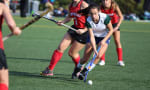 Glenlyon Norfolk School - Senior Girls Field Hockey on the Turf at Pemberton Woods 