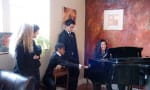 Nancy Campbell Academy - Impromptu Jazz session in the cafe. 