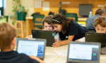 Albert College - All of our students in Grades 3 to 6  have access to Chrome books.   