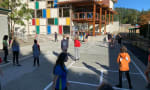 Westmont Montessori School - Health and wellness activities, Dodgeball! 