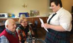 Nancy Campbell Academy - Anne Hathaway Retirement Home; students  share articles they’d written about the  senior 