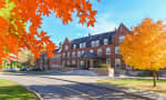 Ashbury College - The front of Ashbury College in the stunning colours of autumn. 