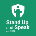 Stand Up and Speak logo