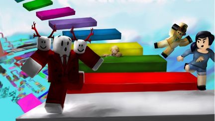 Roblox Rainbow Obstacle Game Development Code It Hacks Camps Ca - rainbow factory roblox id