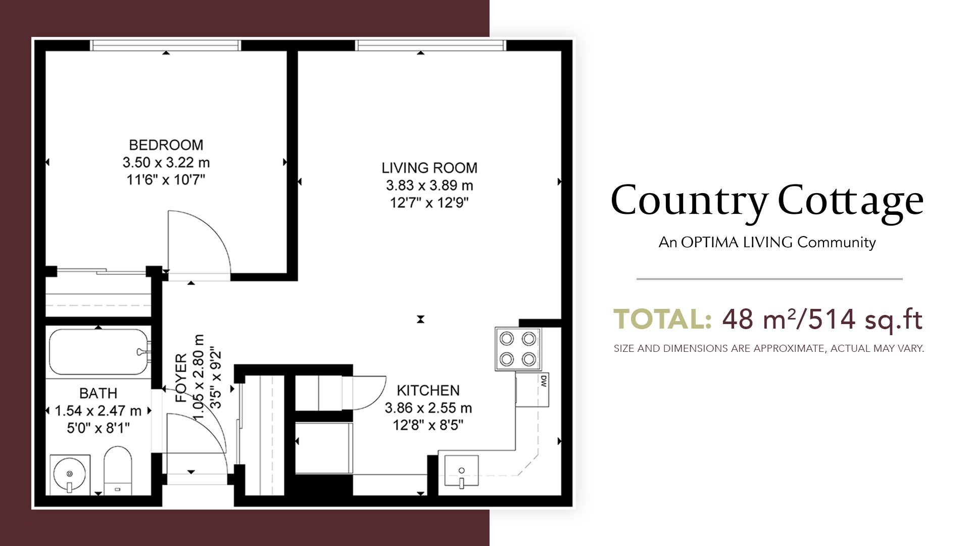 Country Cottage | Sherwood Park Retirement Home | Optima Living