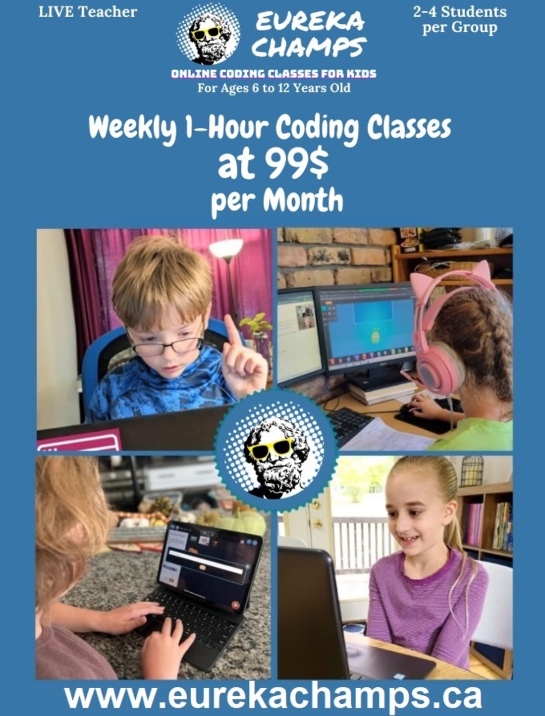 Coding Camps for 6-12 Year-olds