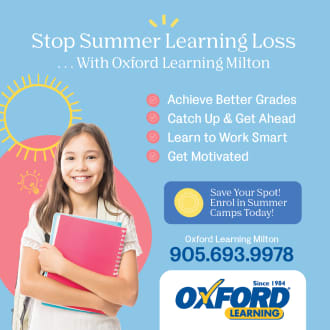 Oxford Learning Milton Summer Camps & Programs