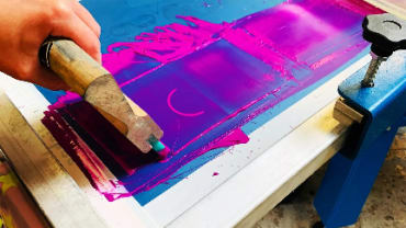 Ottawa School of Art, Canada, Hey? - Silkscreen Printing | Ages 13 - 15