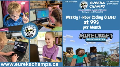 Online Minecraft Coding Classes for Kids: Virtual Courses & Tutors