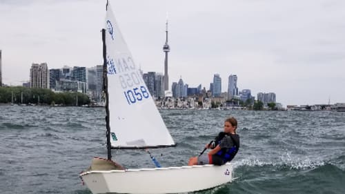 National Yacht Club Sailing & Racing School, CANSail 3 & 4 - Opti Race Team
