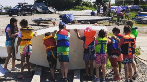 Ashbridge's Bay Yacht Club Jr. Sailing School, WetFeet Sailing Camp, age 6-8