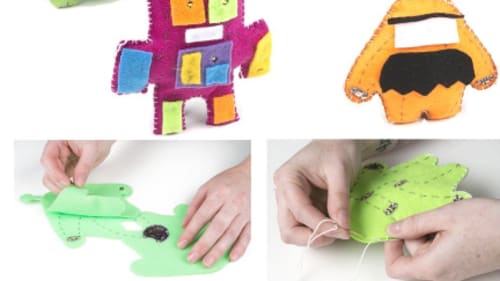  Code-it Hacks Kids, Coding and Circuits - Light Up Plushies Camp