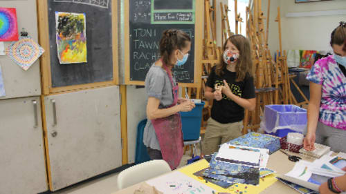 Neilson Park Creative Centre, Week 8: Artist for the Week with Toni Caldarone (Artist for the week 2)