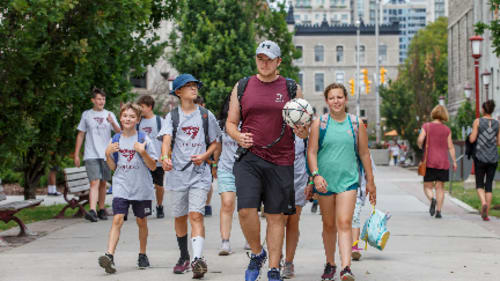 Gee-Gees Sports Camps, Multi-Sport (Grey)