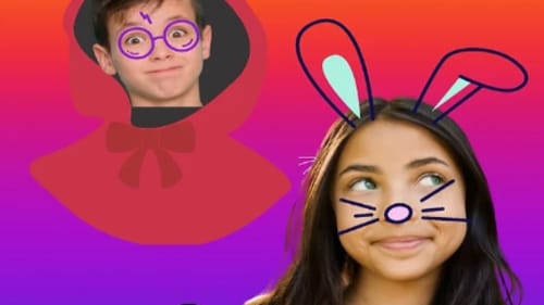 Code-it Hacks Kids, TEENS Coding Artificial Intelligence: Playful Instagram Like Filters