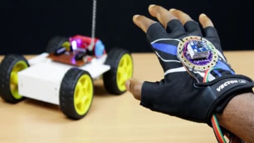 Code-it Hacks Kids, Emerging Technology - AI Robots and Circuits: Gesture Controlled Robot Car