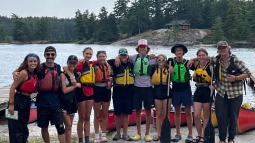 YMCA John Island Camp and YMCA NEO Summer Day Camps , Exlporer Canoe