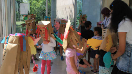 Neilson Park Creative Centre, Animal Adventures: Printmaking, Painting and Dimensional Art