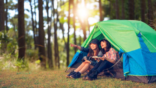 Camp Laureate, Camping Skills (with Thursday sleepout)