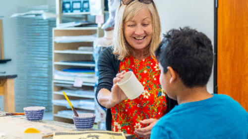 Strathcona-Tweedsmuir School Camps, Play with Clay 9-13 years with STS