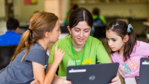 Branksome Camps, Coding with Minecraft