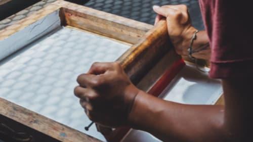 Neilson Park Creative Centre, Next Level – Silk Screen Printing