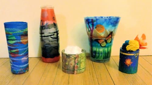 Neilson Park Creative Centre, Painted Flower Pots for Mother’s Day
