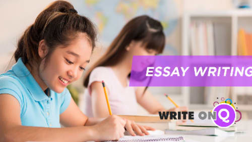 Write on Q, Essay writing 1