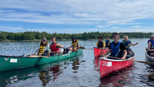 Camp Celtic, Canoe Tripping