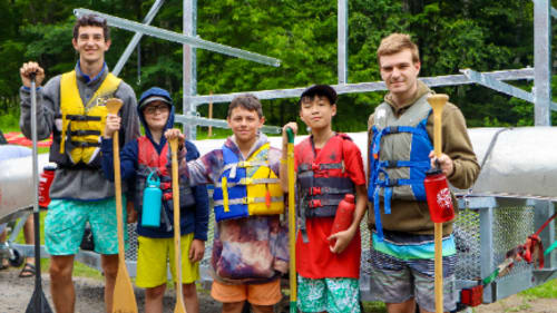 Camp Mini-Yo-We, Voyageur Canoe Trips (Boys)