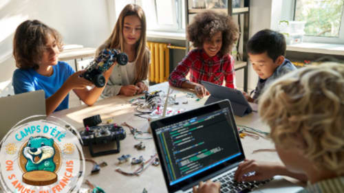 Camps d’été francophones de l’AFRY - AFRY French Summer Camps, Jeune créateur: Coding and robotics