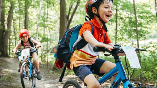 Pedalheads Bike, Swim, Trail, & Soccer, Trail RIding Bike Camps