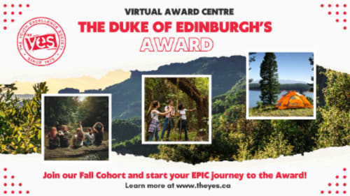 The YES (The Youth Excellence Society), Duke of Edinburgh's International Award - Virtual Offering