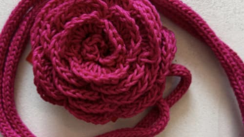 Neilson Park Creative Centre, Crochet a Rose Belt, Hair Accessory or Necklace