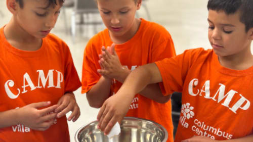 Columbus Centre, Cooking Camp