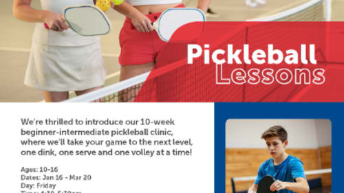 YMCA of Oakville, Youth Pickleball Lessons