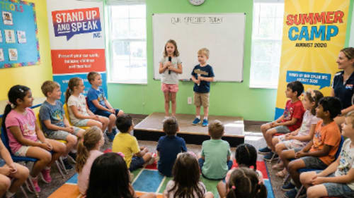 Stand Up and Speak, Mississauga Summer Camp - Half Day July