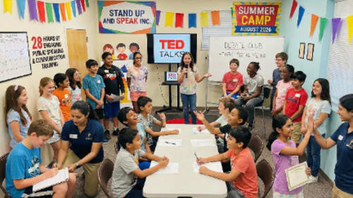 Stand Up and Speak, Mississauga Summer Camp - Half Day August