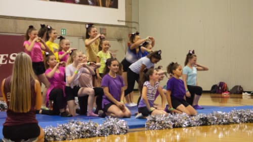 Gee-Gees Sports Camps, Cheerleading Camp (Garnet)