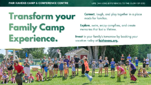 Fair Havens Camp & Conference Centre, Family Camp At Fair Havens