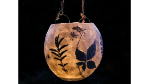 Neilson Park Creative Centre, Family Art – Paper Patio Bowl Lanterns