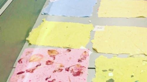 Neilson Park Creative Centre, How to Make Paper