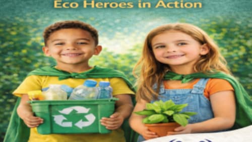 Le Petit Écolier French Language Centre, French Summer Camp Week 6 – Éco-Héros en action (Eco Heroes in Action)