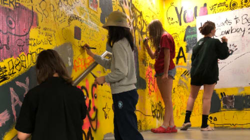 Blank Canvases at OCAD University, Make It! Youth Art Camp - Urban Arts Program