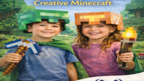 Le Petit Écolier French Language Centre, French Summer Camp Week 8 – Minecraft créatif (Creative Minecraft)
