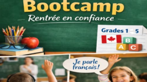 Le Petit Écolier French Language Centre, French Immersion Bootcamp – Rentrée en confiance